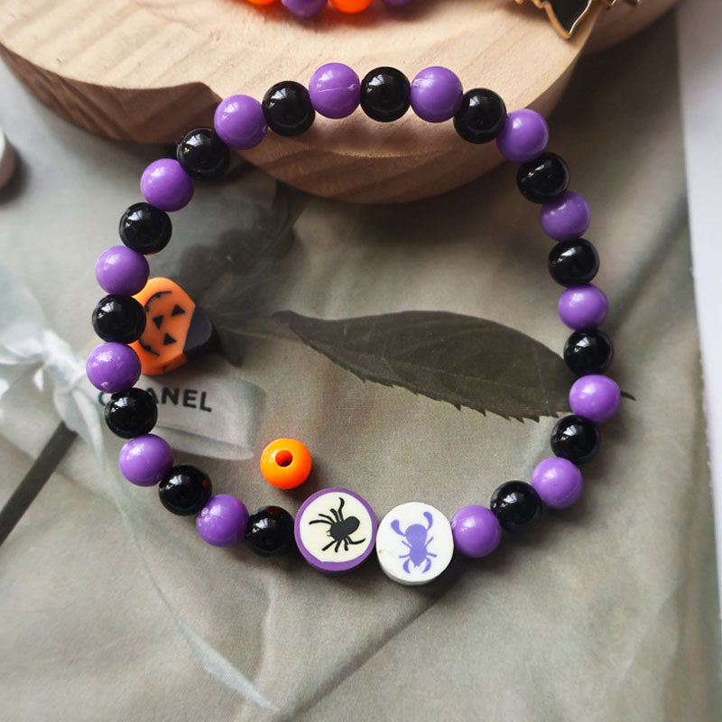 Halloween DIY Bracelet Making Kit, Halloween Party Craft Gift