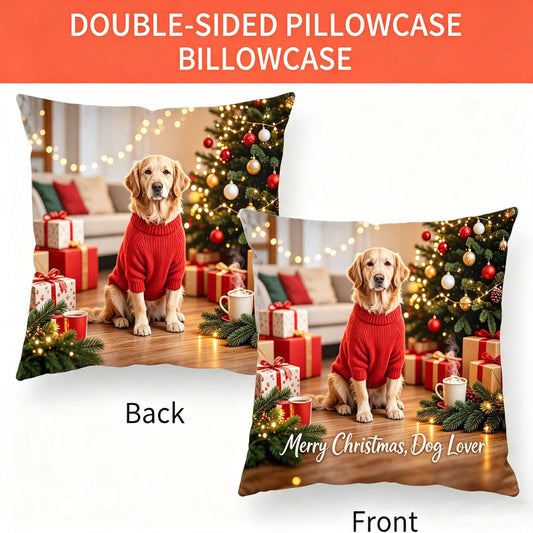 Custom Pillow with Picture & Text, Two-Sides Velvet(Optional Pillow Insert)