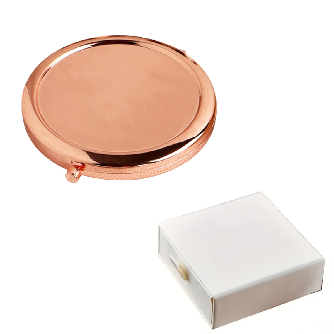 Personalized Compact Mirror with Engraving Custom Makeup Mirror Foldable Pocket Mirror