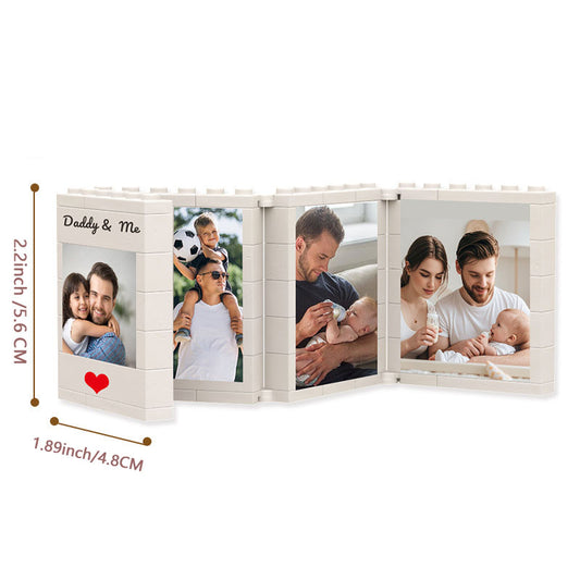 4 Panel Splicing Brick Custom Picture Collage Frame
