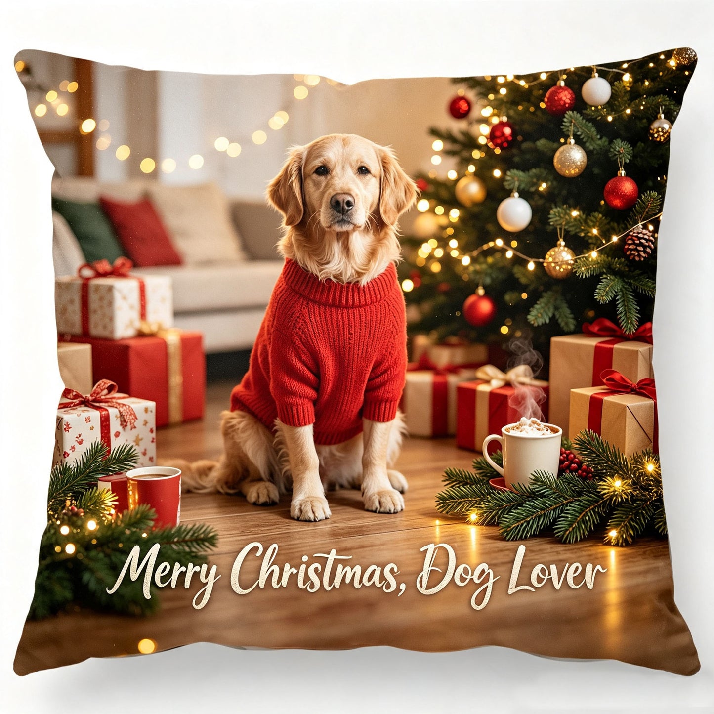 Custom Pillow with Picture & Text, Two-Sides Velvet（Optional Pillow Insert)