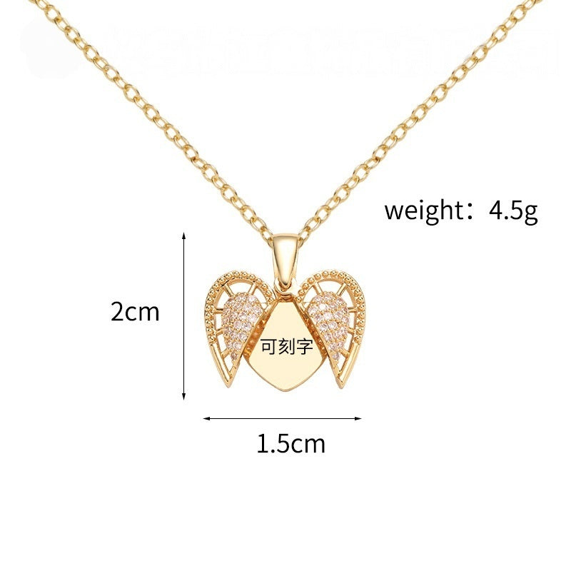 Heart Shape Zirconia Necklace
