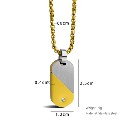 360-degree Rotatable Heart Shape Necklace