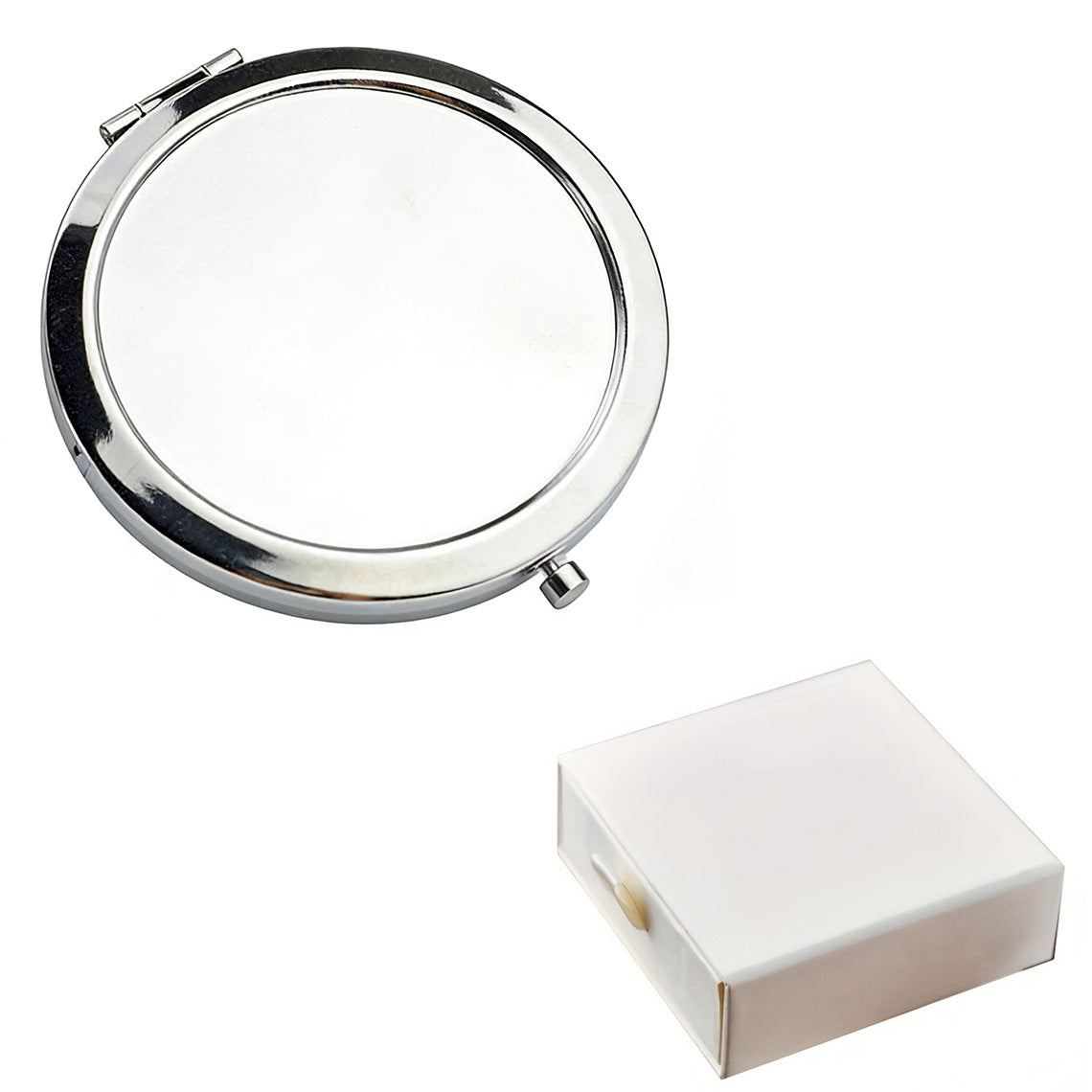 Personalized Compact Mirror with Engraving Custom Makeup Mirror Foldable Pocket Mirror