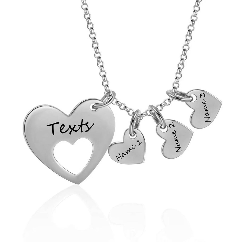 Heart Necklace For Mom