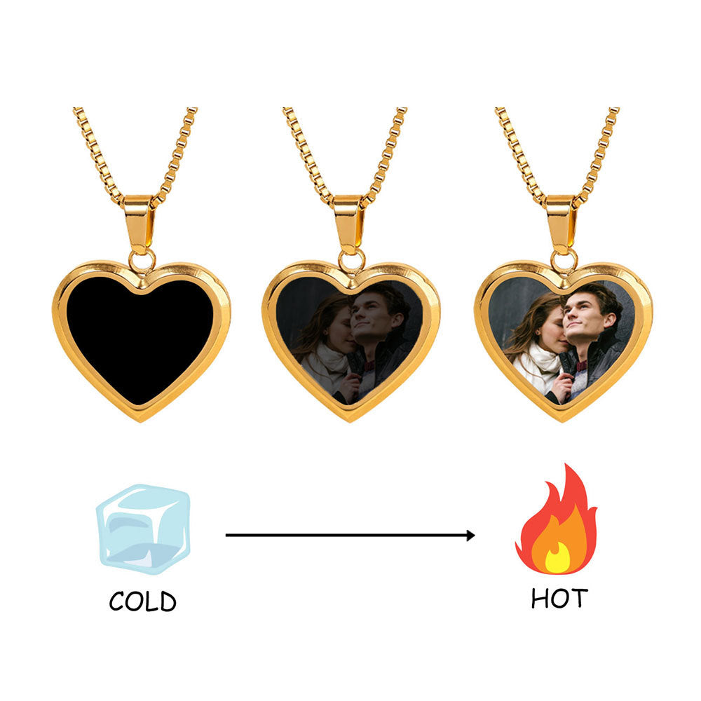 Photo Color Change Necklace