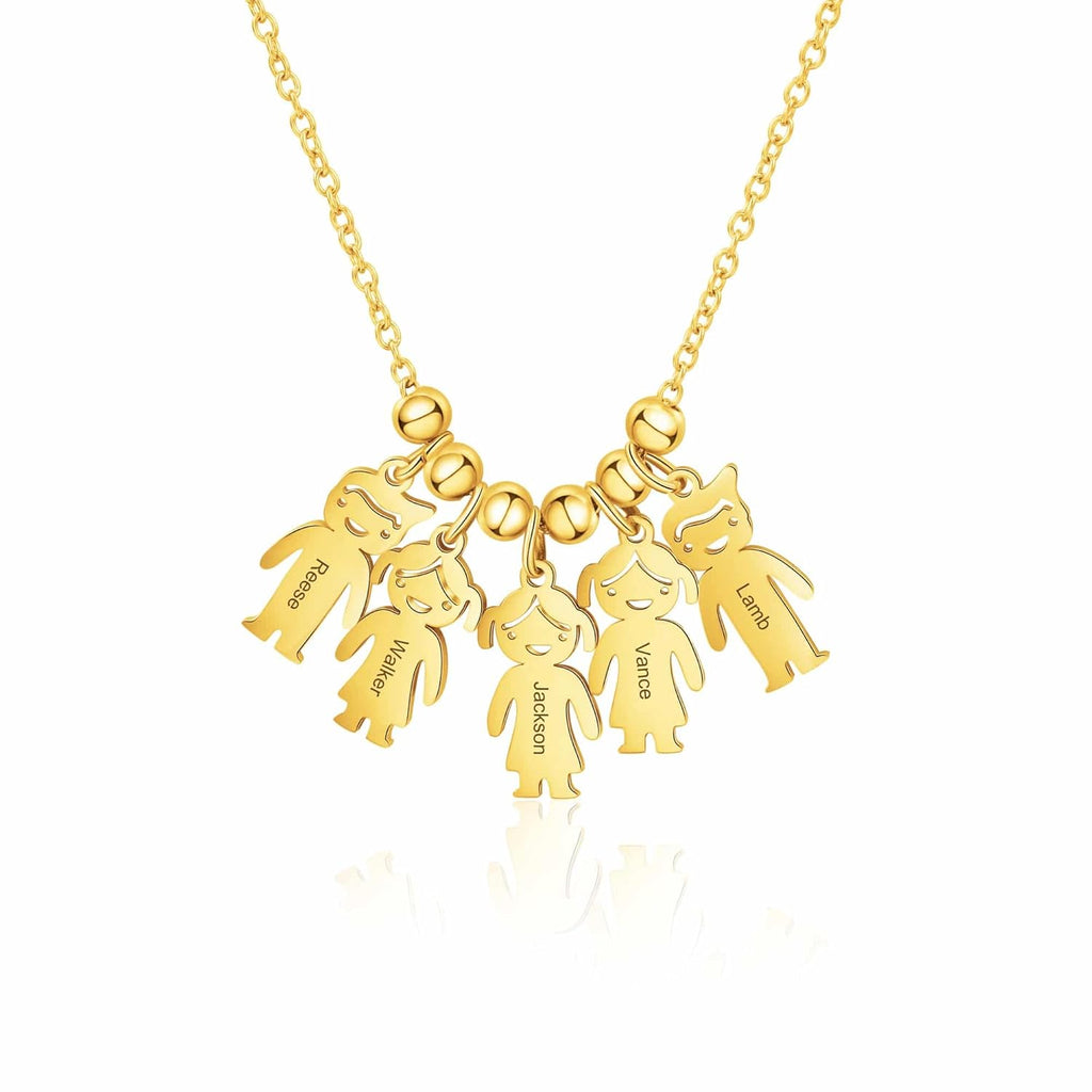 Boy & Girl Charm Necklace