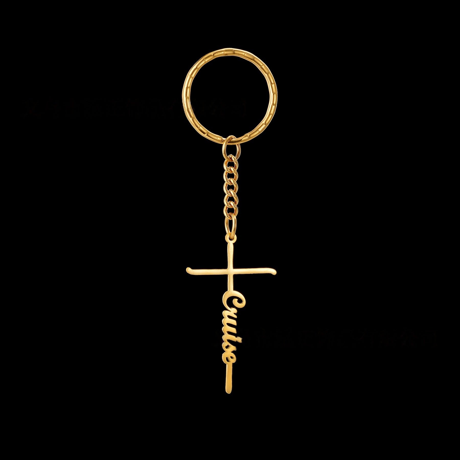 Cross Name keychain
