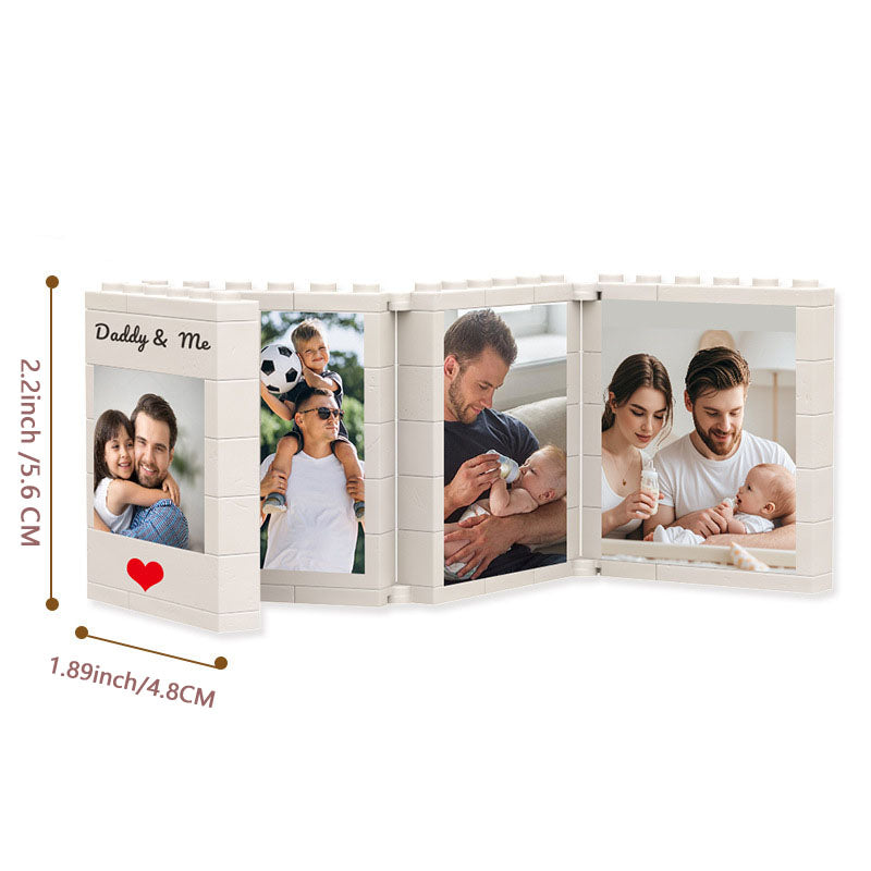 4 Panel Splicing Brick Custom Picture Collage Frame