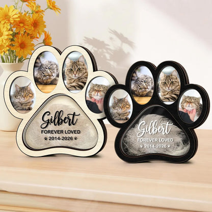 custom photo & fur keepsake