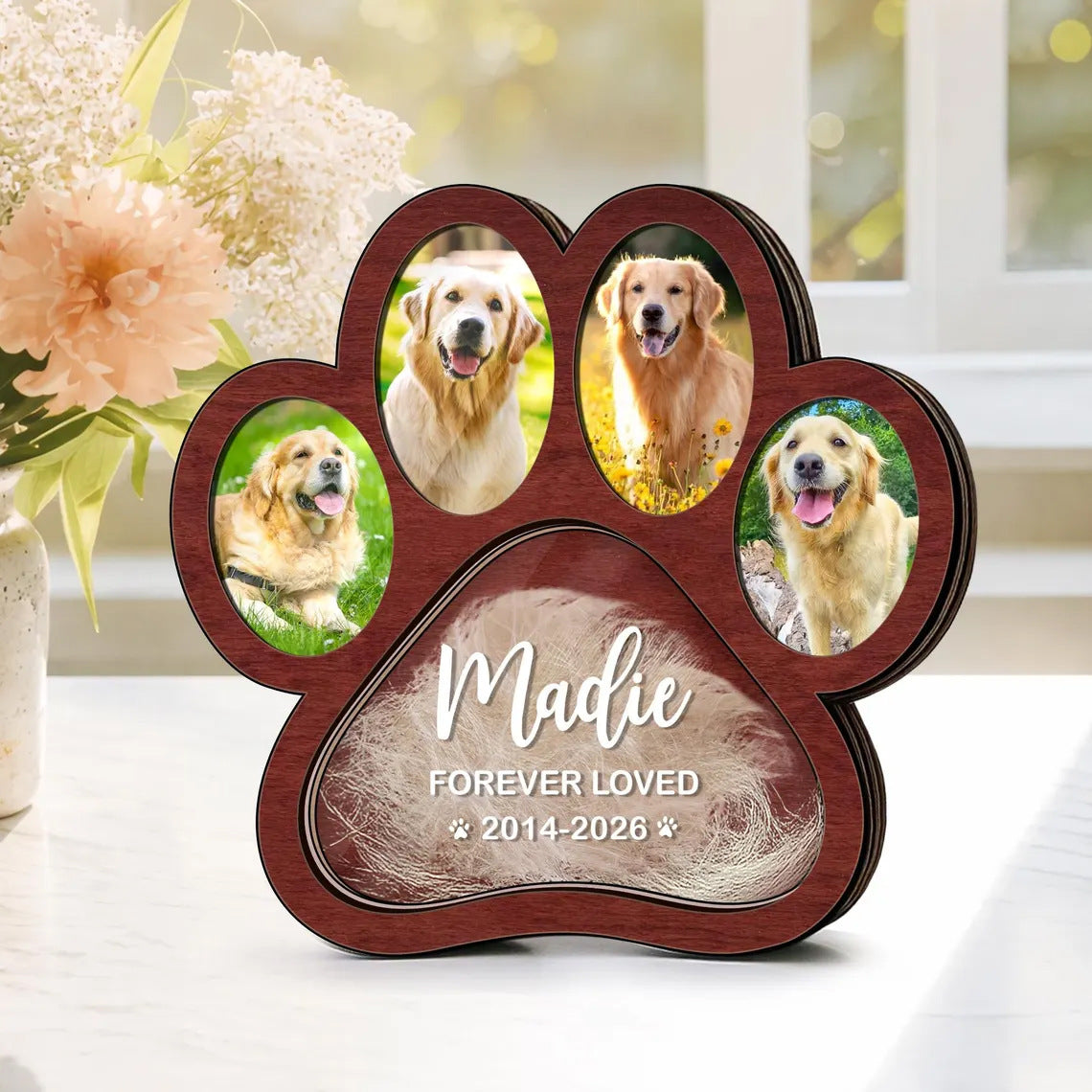 personalized pet loss keepsake decor