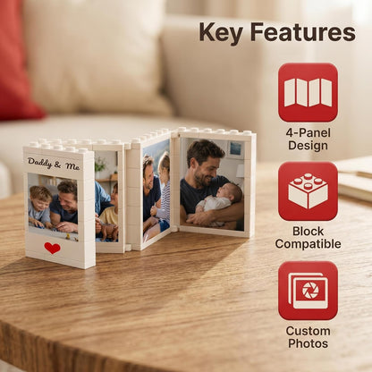 Building Block Photo Frame Product Features Overview