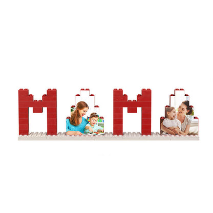 MAMA Red Brick Letter Photo