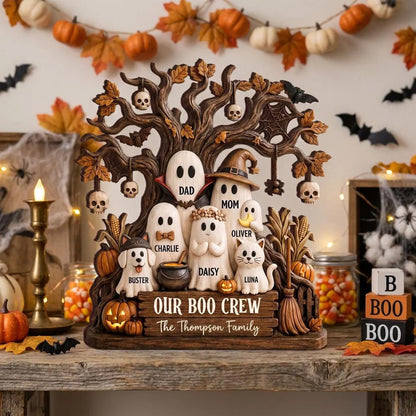 haunted-village-halloween-wooden-table