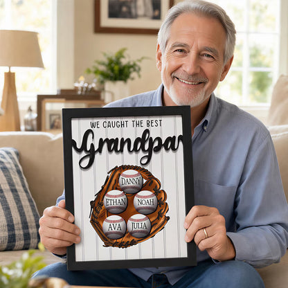 Father’s Day Baseball Glove Table Decor