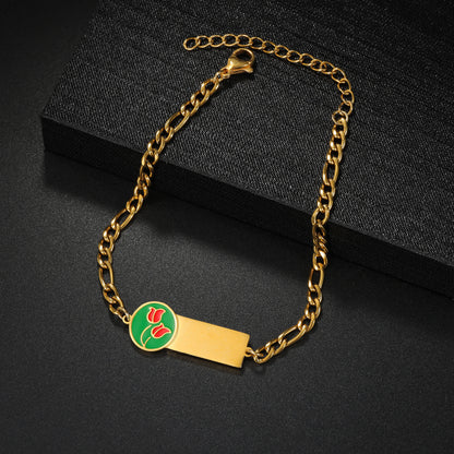 custom engraved gold name bar bracelet, sweet personalized daily wear wrist accessory
