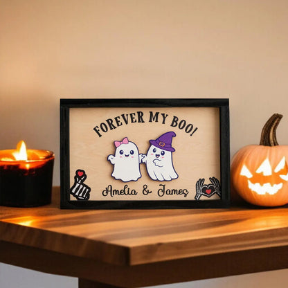 shelf mantel Halloween decoration