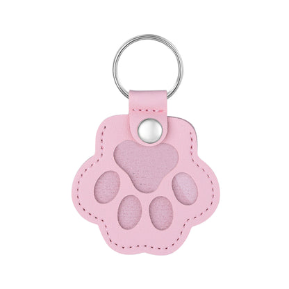 Print PU Leather Pet Memorial Keyring Engraving Blank