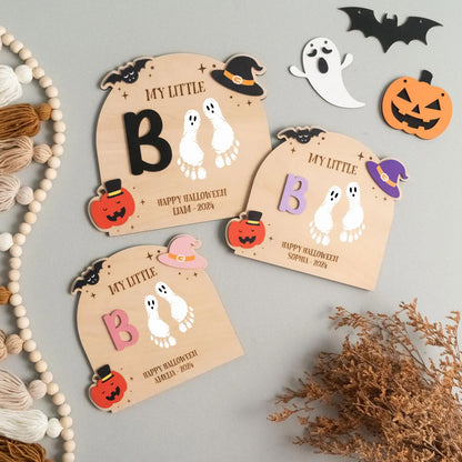 Personalized My Little Boo wooden sign custom