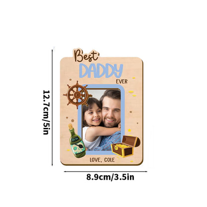 Wooden Photo Frame Fridge Magnet Custom Picture Magnet