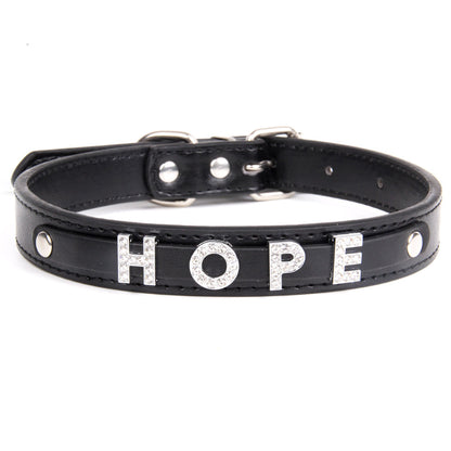 Crystal Dog Collar Personalized with Bling Name