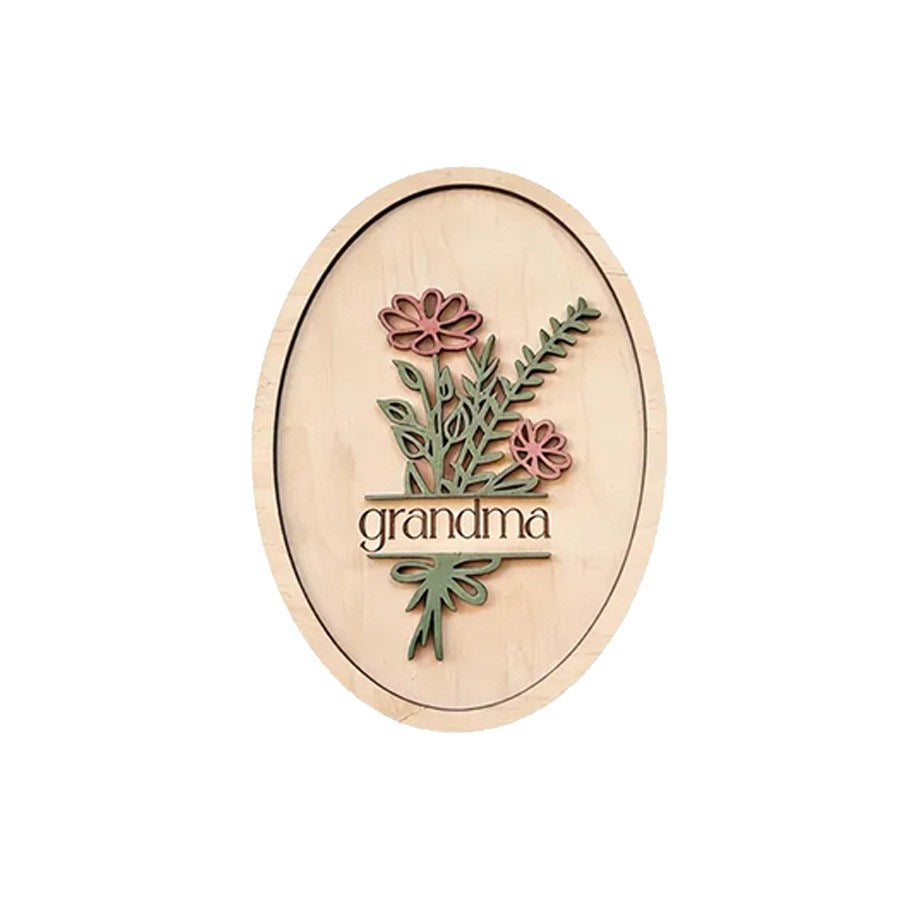 oval wood plaque size measurement