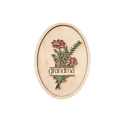 oval wood plaque size measurement