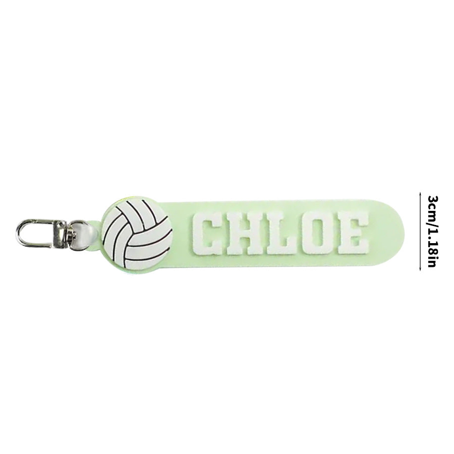Keychain-Volleyball-Silicone